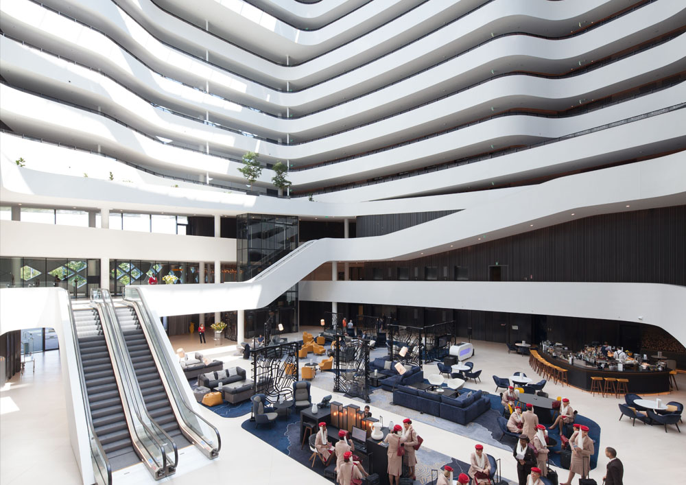 24 11 2016 Hilton Amsterdam Airport Schiphol wins European Hotel Design Award